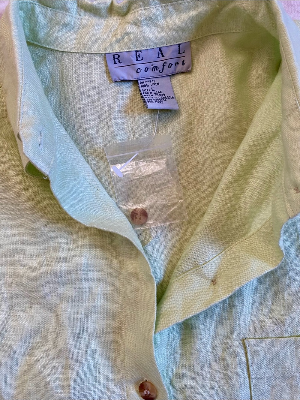 New Linen Button-Down Shirt - Picture 5 of 6